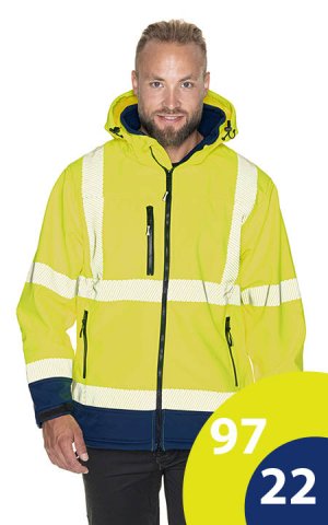 (Polski) SOFTSHELL HI-VIS PRINT